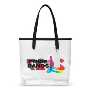 Rose Parade Clear Tote Bag