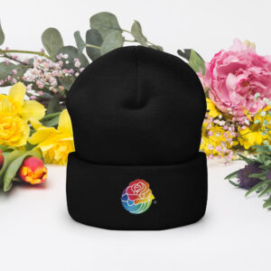 Rose Parade Cuffed Beanie