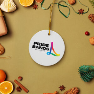 Pride Bands Ceramic Ornament